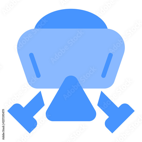 Vector Design Respirator Icon Style