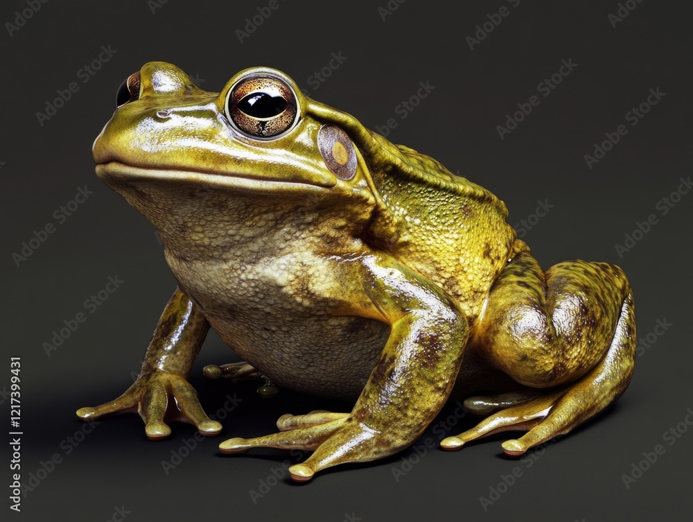 Naklejka premium Close up of a Frog