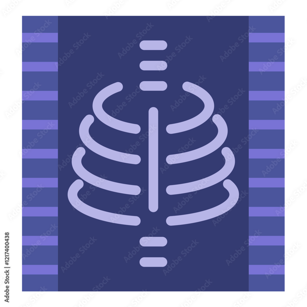 Vector Design X-ray Film Roll Icon Style Vector Design X-ray Film Roll Icon Style
