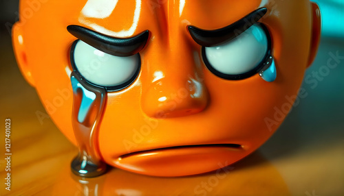 The Sad Orange Face: A Story of Melancholy photo