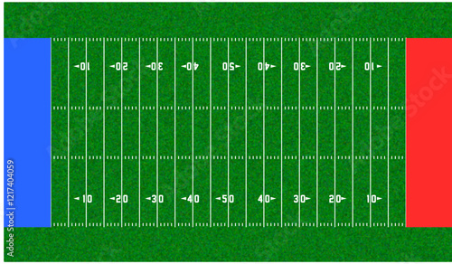 illustration football field superbowl grass texture