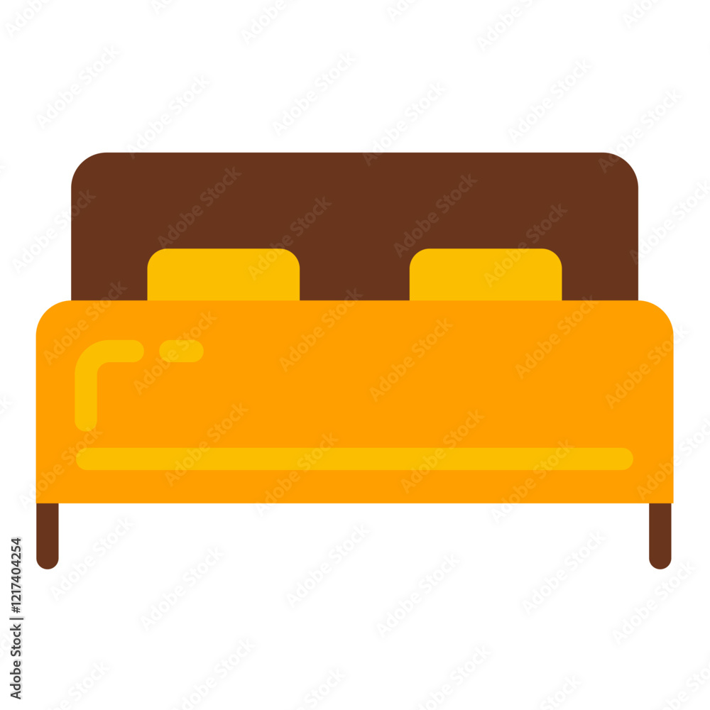 Vector Design California King Bedding Icon Style Vector Design California King Bedding Icon Style
