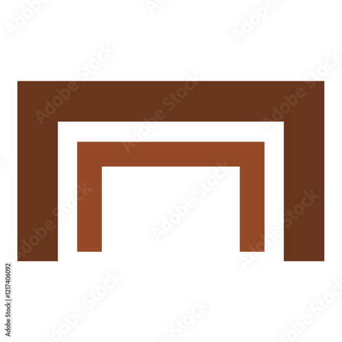 Vector Design Nesting Tables Icon Style