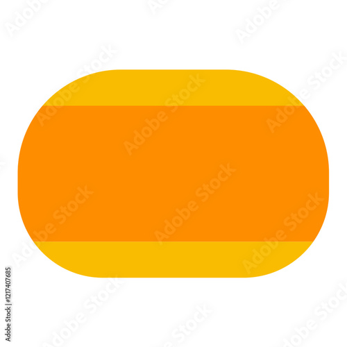 Vector Design Floor Pouf Icon Style