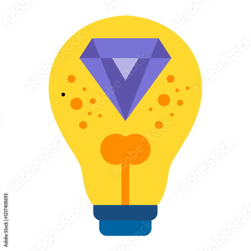 Vector Design Brilliant Icon Style