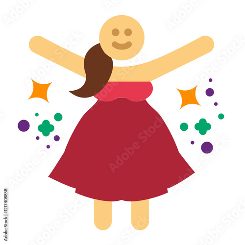 Vector Design Vivacious Icon Style