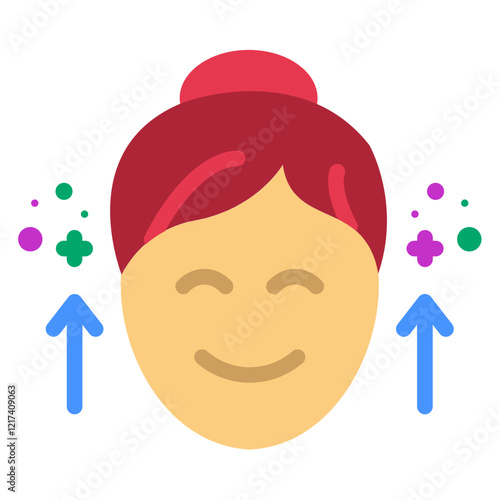 Vector Design Uplifted Icon Style