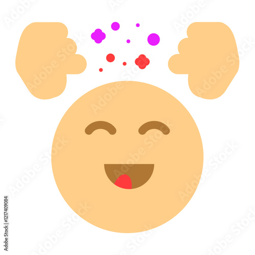 Vector Design Enthusiastic Icon Style