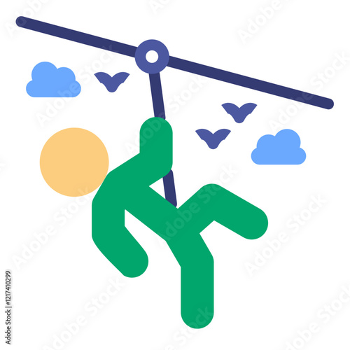 Vector Design Thrill Icon Style
