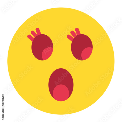 Vector Design Wow Icon Style