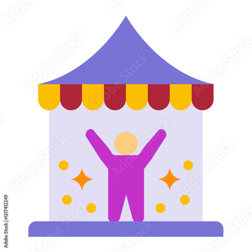 Vector Design Jubilant Jamboree Icon Style