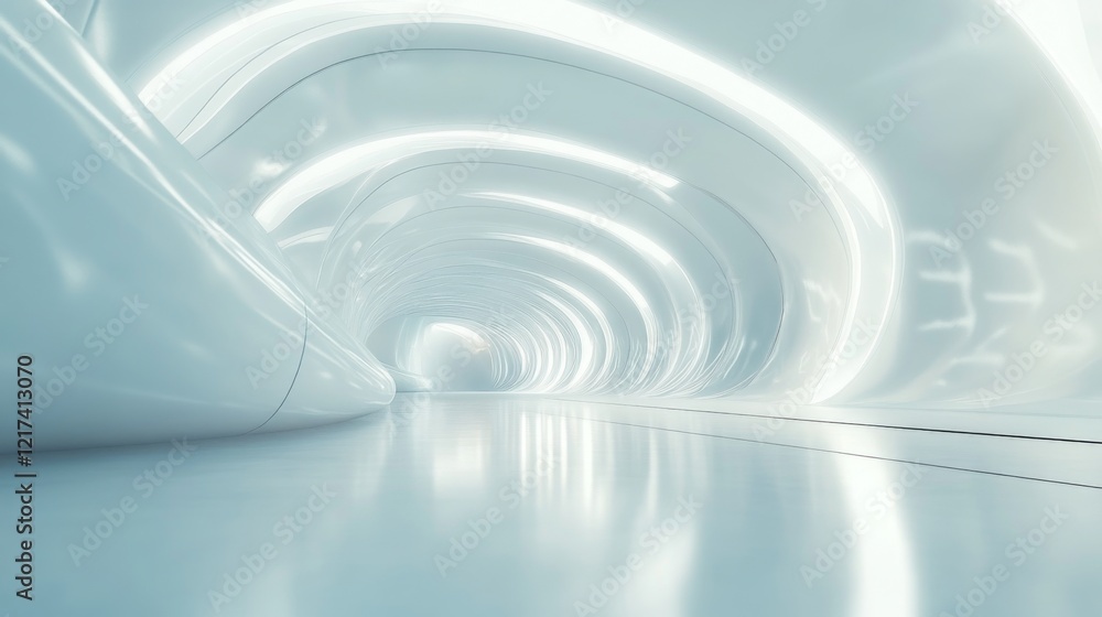 Stunning Futuristic Architectural Tunnel Design Stunning Futuristic Architectural Tunnel Design