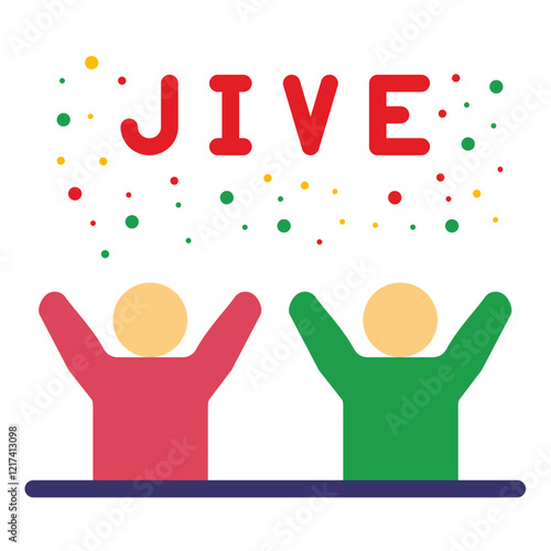 Vector Design Bliss Jive Icon Style
