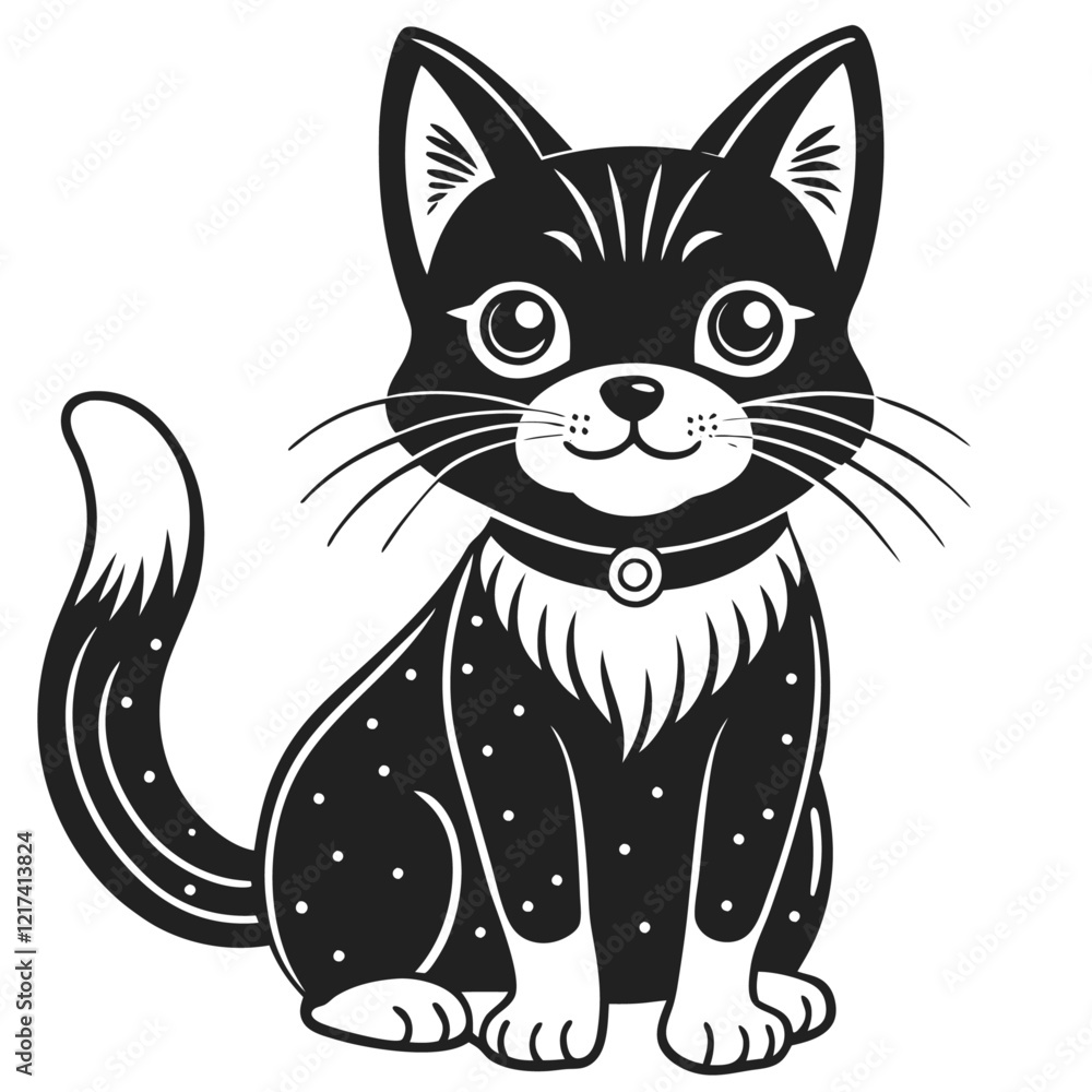 Obraz premium An Adorable Pets In Quirky Poses High Quality Editable Vector Design And Illustration