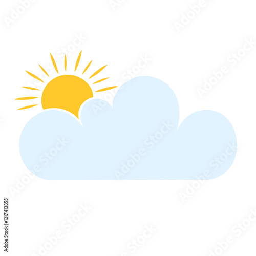 sun and clouds