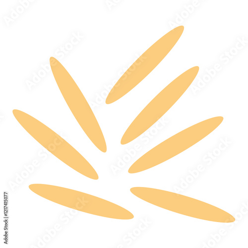 Vector Design Rice Icon Style