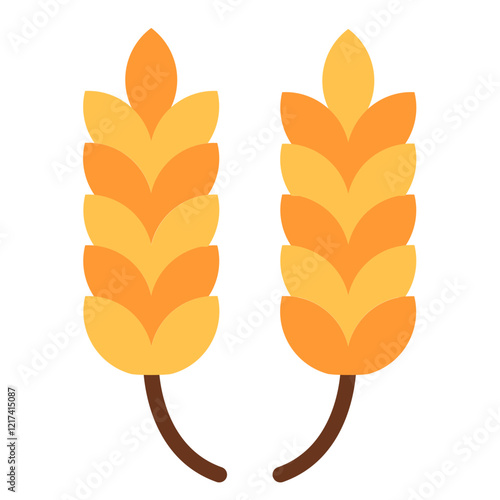 Vector Design Rye Icon Style