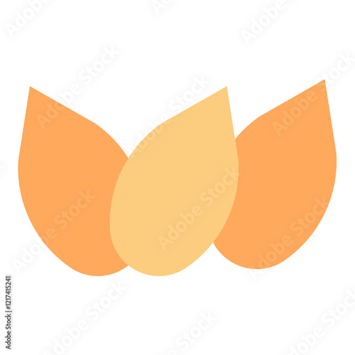 Vector Design Sesame Seed Icon Style