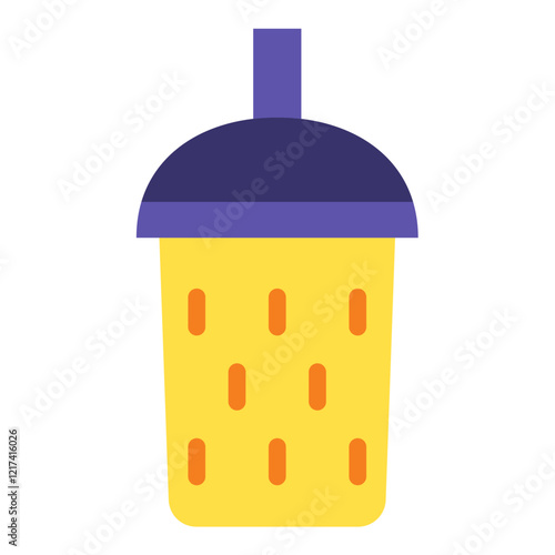 Vector Design Fruit Smoothie Icon Style