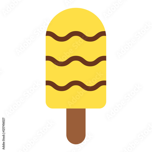 Vector Design Fruit Ice Icon Style