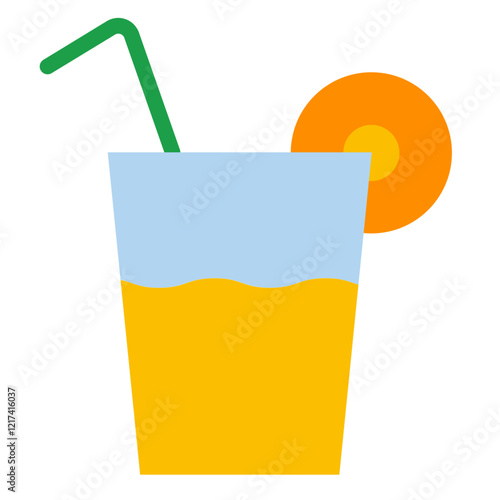 Vector Design Vegetable Juice Icon Style