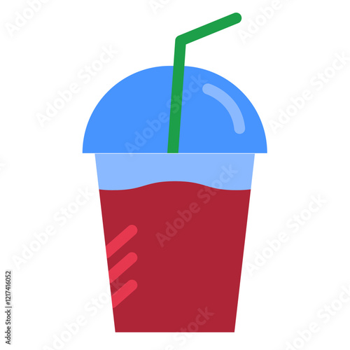 Vector Design Juice Cleanse Icon Style