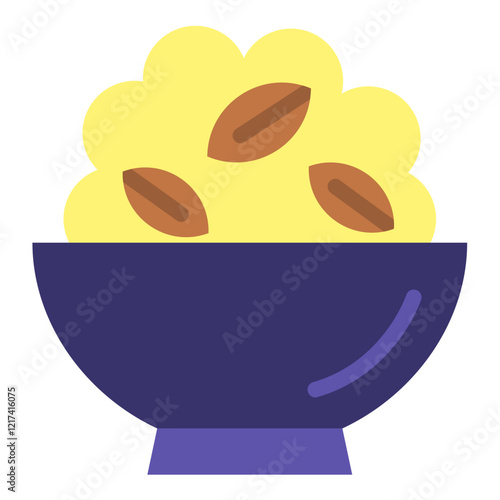 Vector Design Granola Icon Style