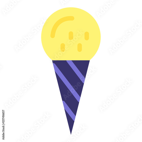 Vector Design Gelato Icon Style