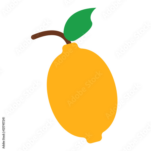 Vector Design Citrus Burst Icon Style