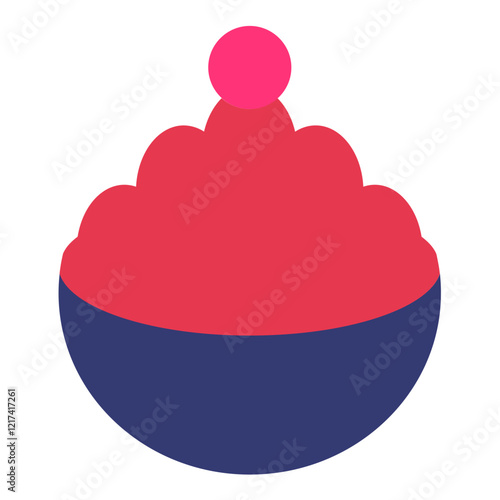 Vector Design Tasty Twirl Icon Style