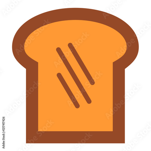 Vector Design Toasted Treat Icon Style