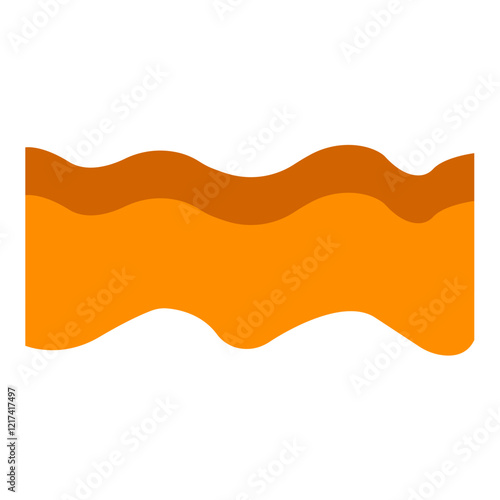 Vector Design Crispy Crave Icon Style