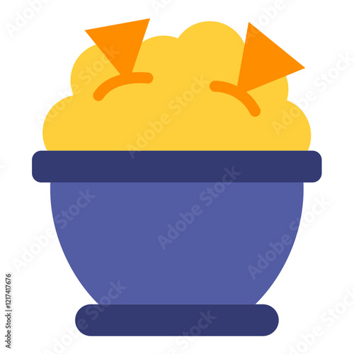 Vector Design Guacamole Grove Icon Style