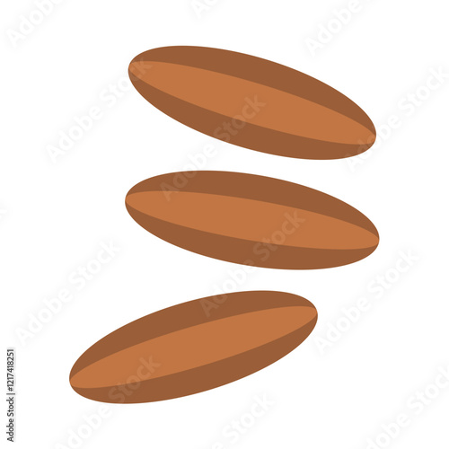 Vector Design Cumin Charm Icon Style