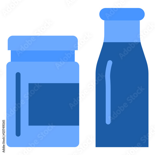 Vector Design Buttermilk Ballet Icon Style