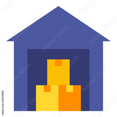 Vector Design Delectable Depot Icon Style