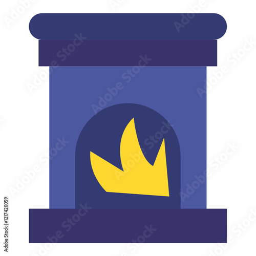 Vector Design Flavorful Furnace Icon Style