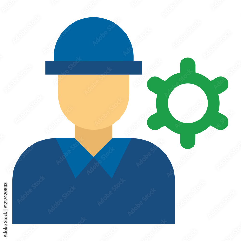 Vector Design Industrial Engineering Icon Style Vector Design Industrial Engineering Icon Style