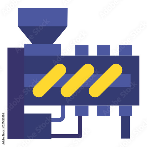 Vector Design Extrusion Icon Style