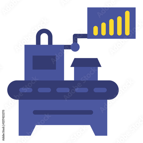 Vector Design Lean Manufacturing Icon Style