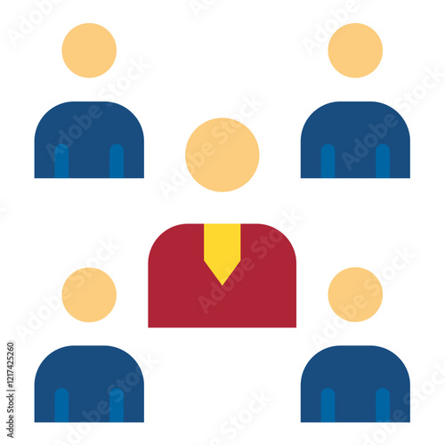 Vector Design Board of Directors Icon Style