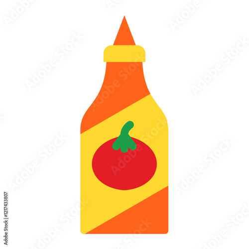Vector Design Ketchup Icon Style