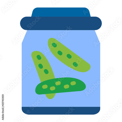 Vector Design Pickles Icon Style