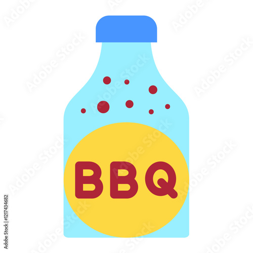 Vector Design BBQ Sauce Icon Style