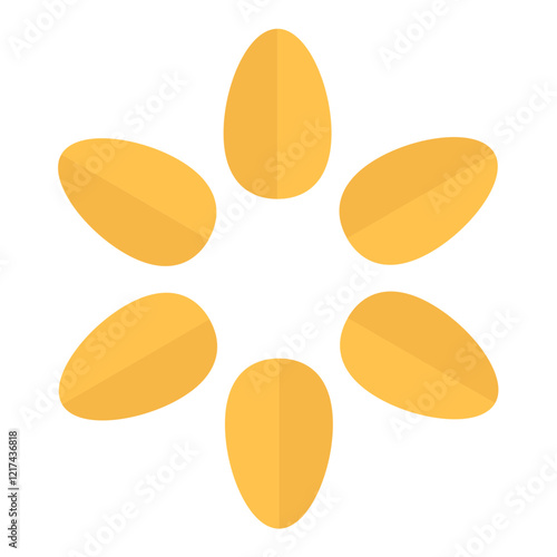 Vector Design Oats Icon Style