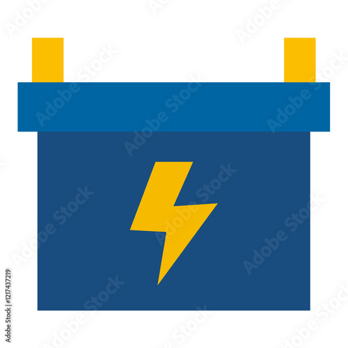 Vector Design Batteries Icon Style