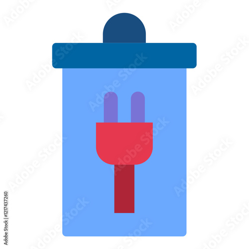 Vector Design E-waste Icon Style