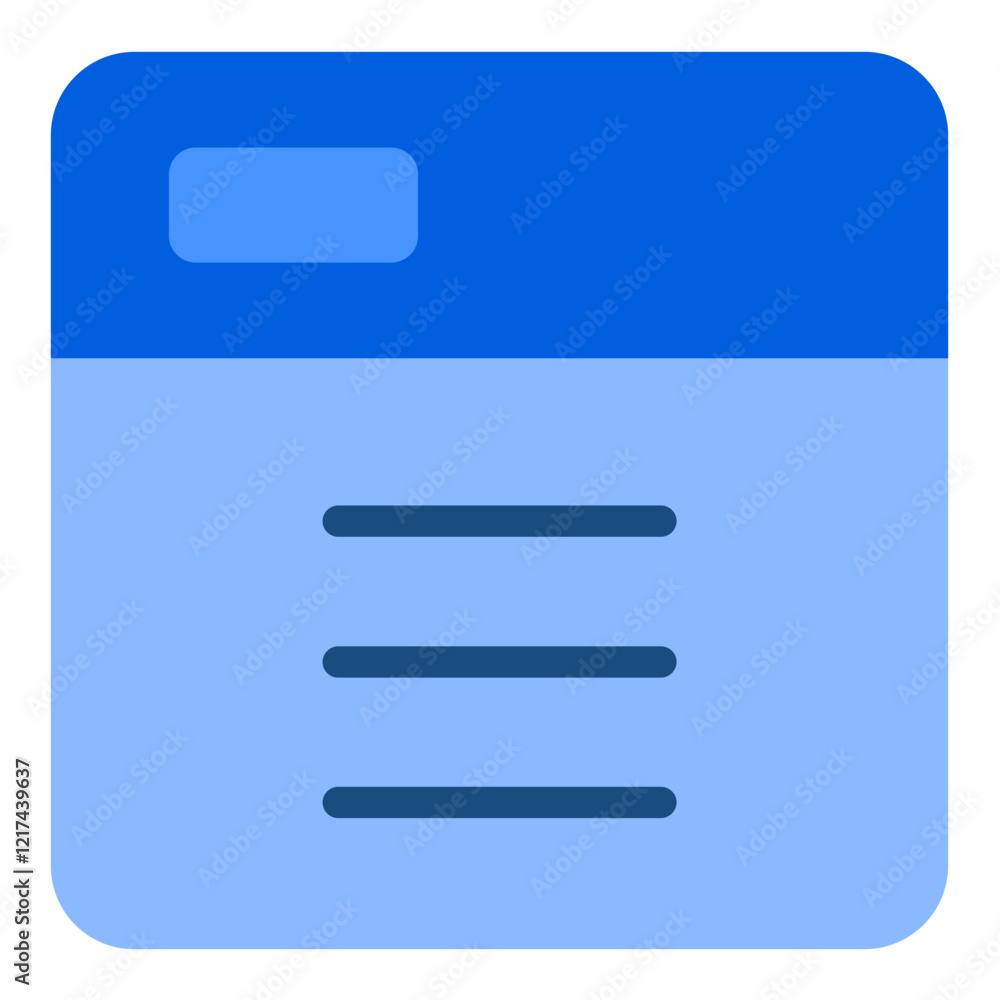 Vector Design Header Icon Style Vector Design Header Icon Style