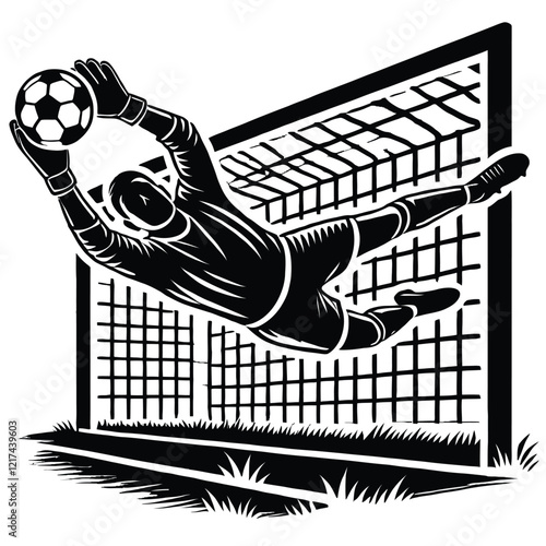 Soccer Goalie Save