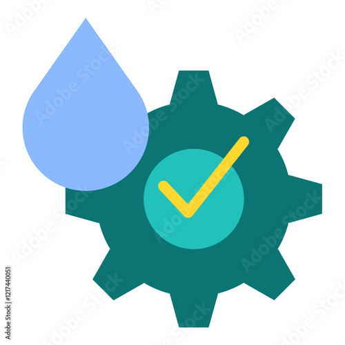 Vector Design Lubricant Icon Style